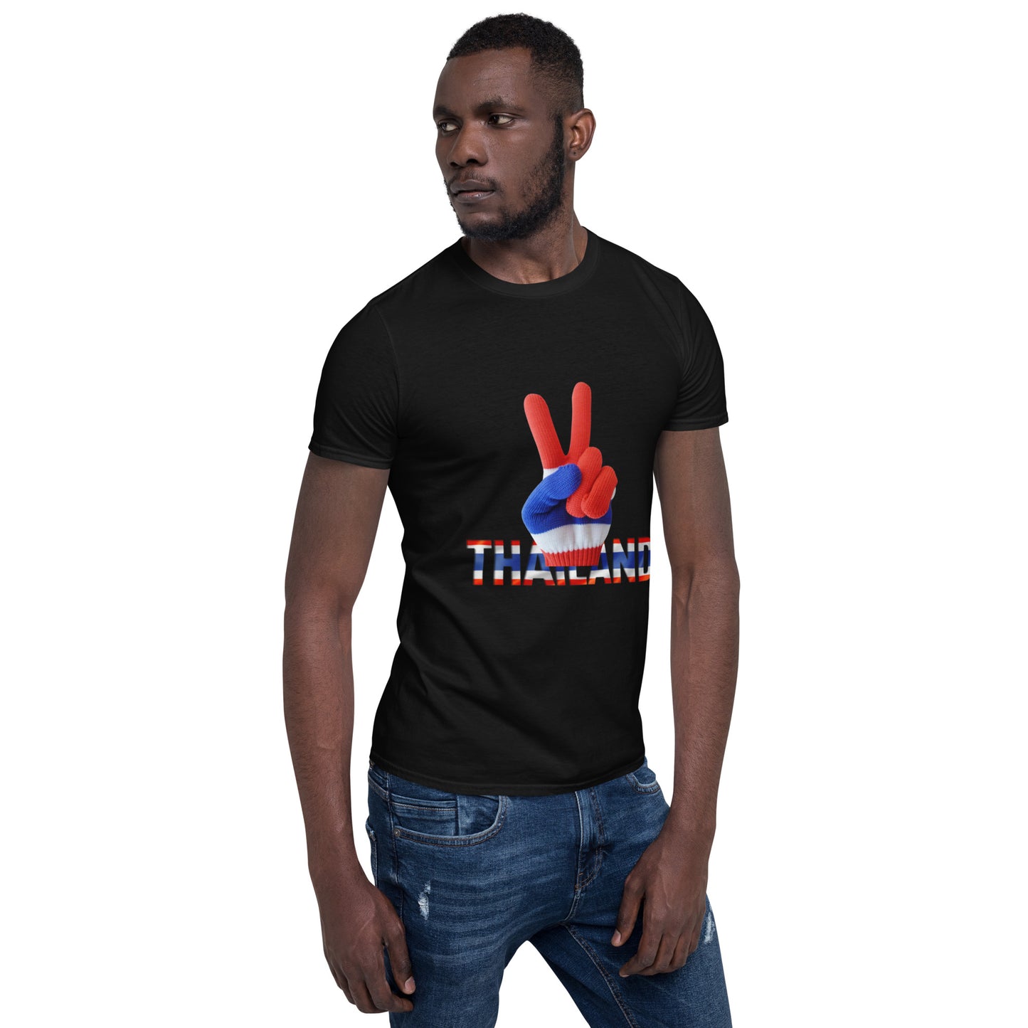 Uniseks T-shirt met korte mouw