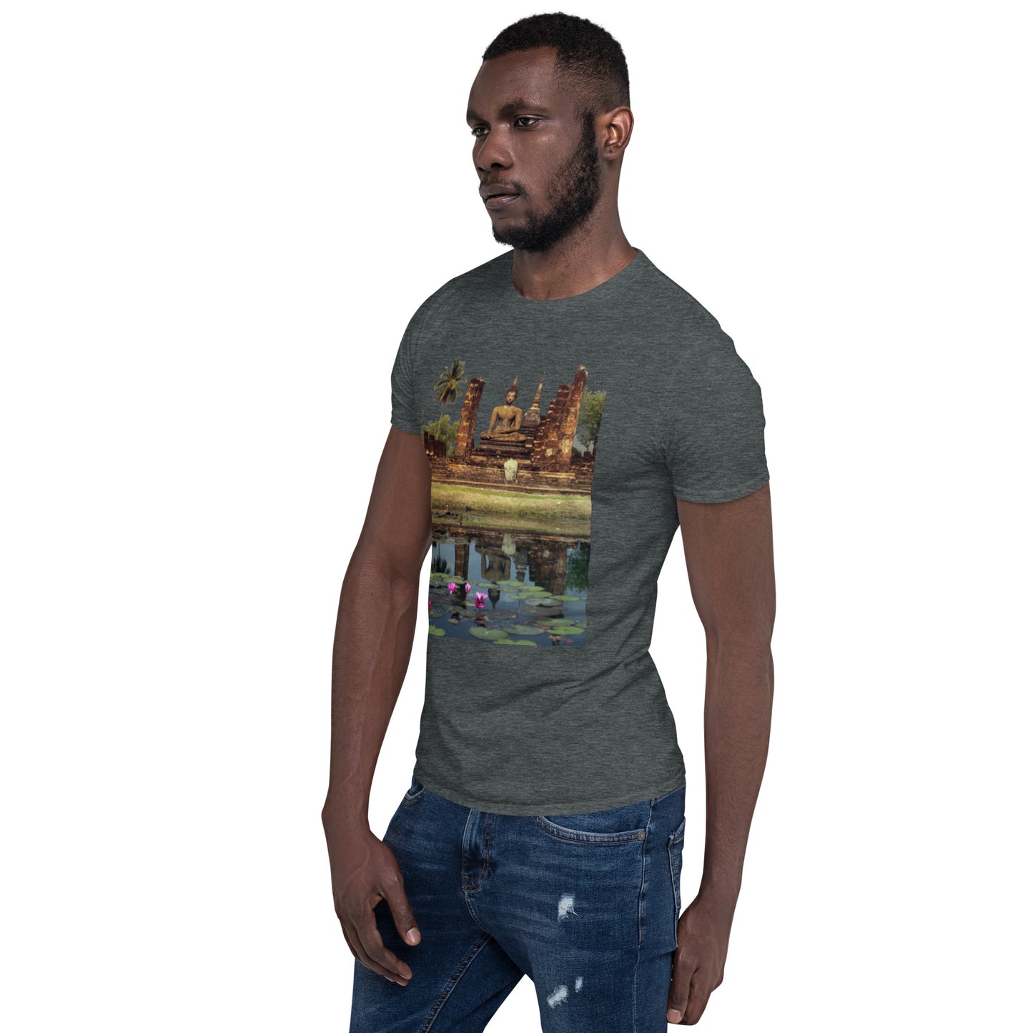 Uniseks T-shirt met korte mouw