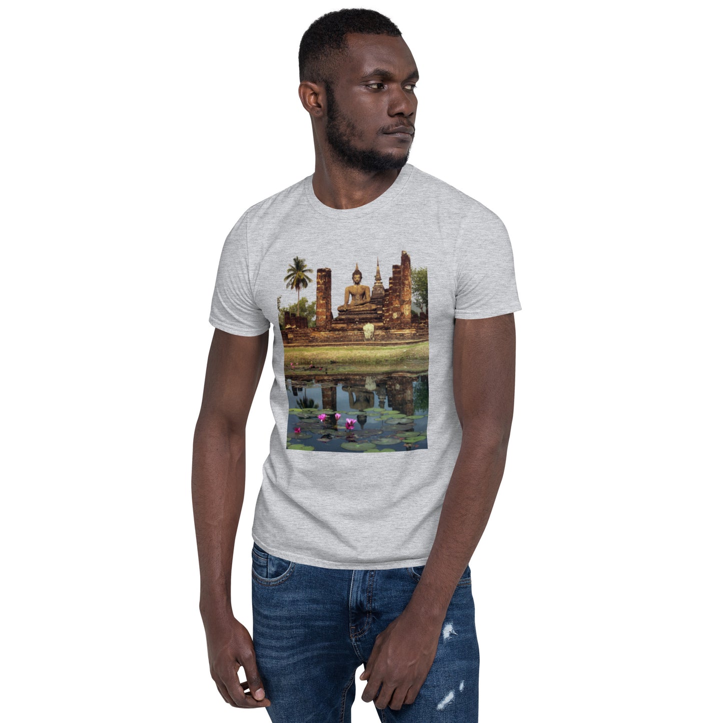 Uniseks T-shirt met korte mouw