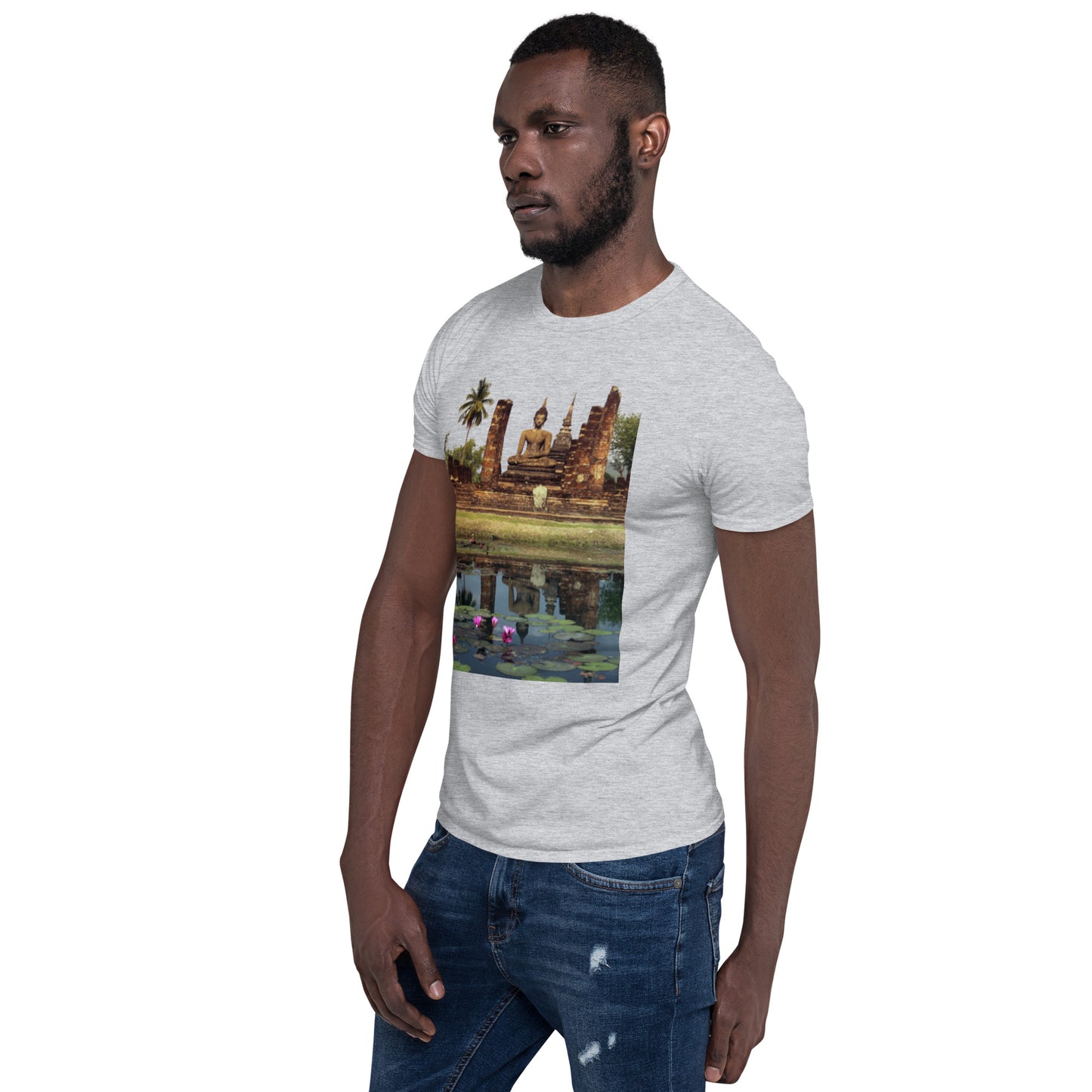 Uniseks T-shirt met korte mouw