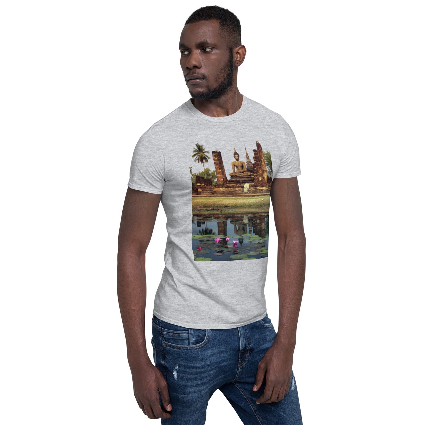 Uniseks T-shirt met korte mouw