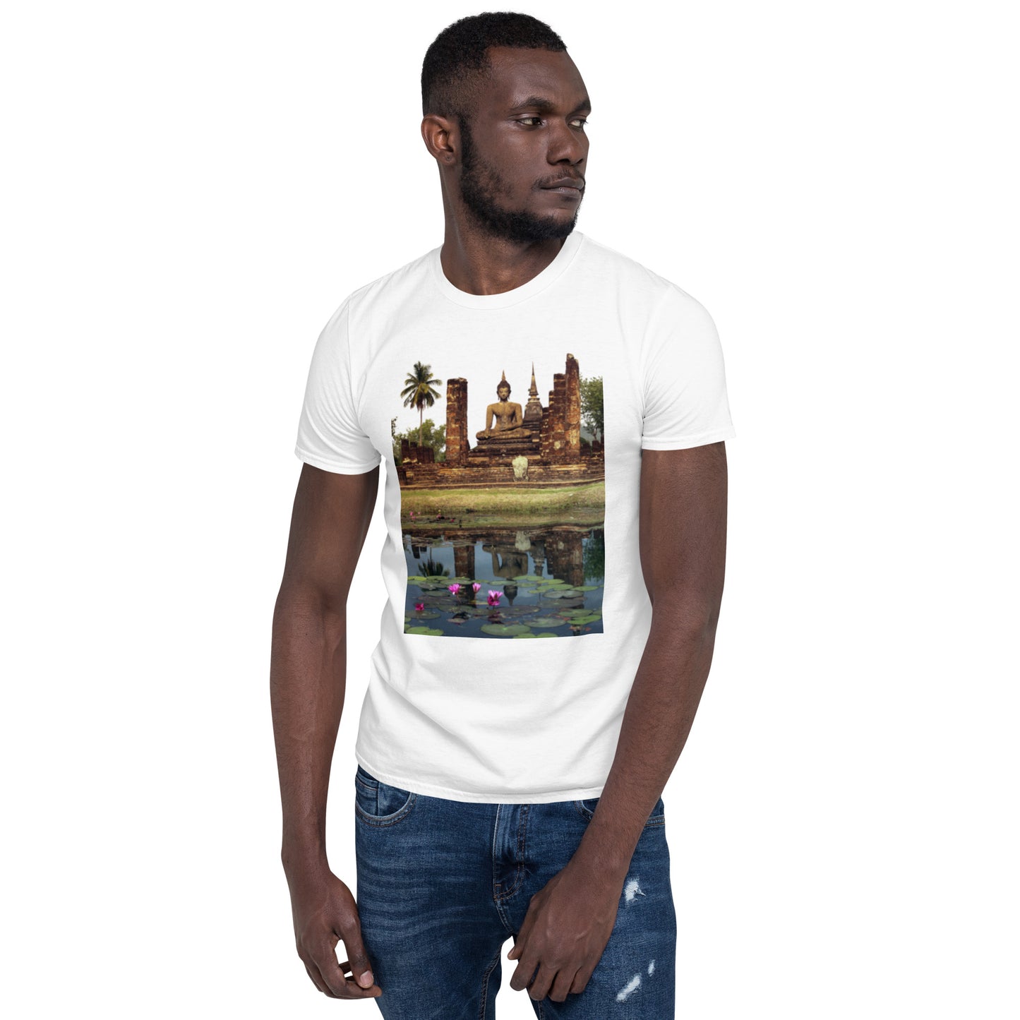 Uniseks T-shirt met korte mouw