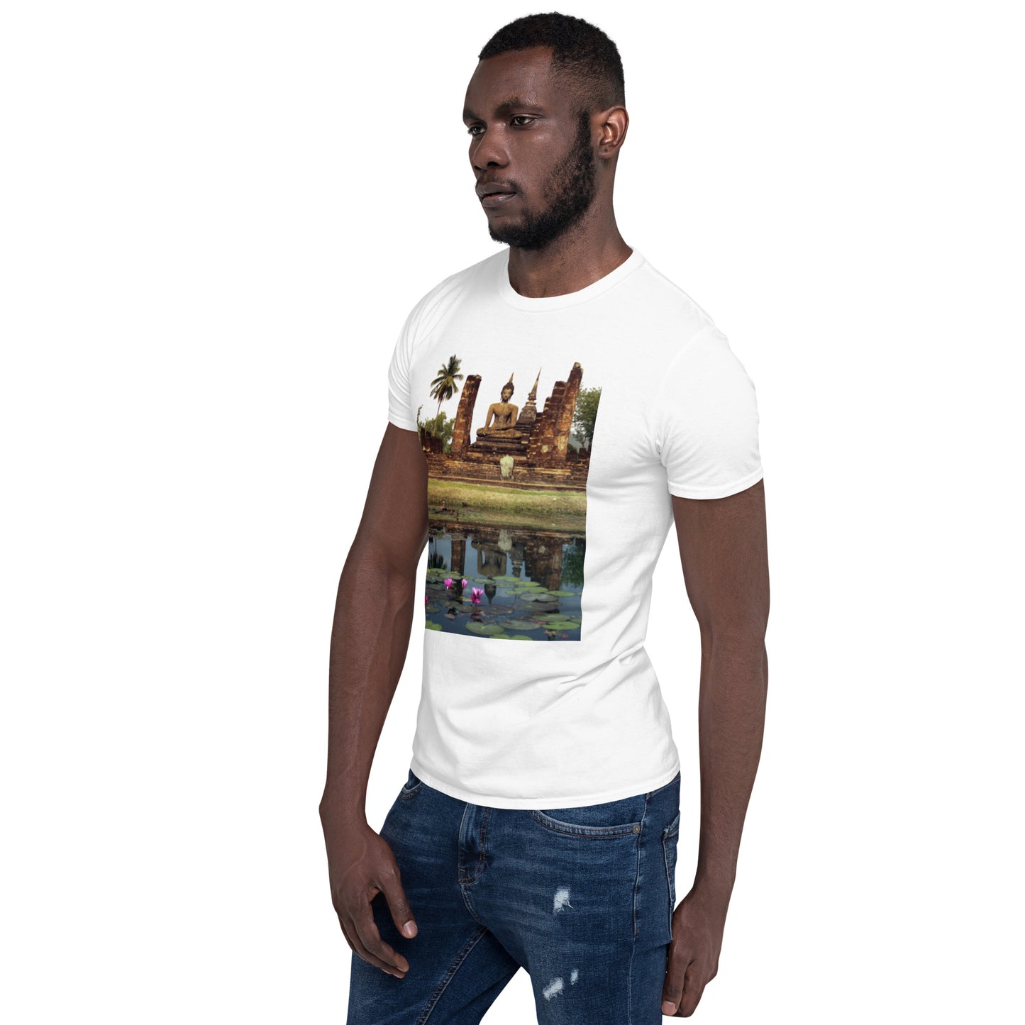 Uniseks T-shirt met korte mouw