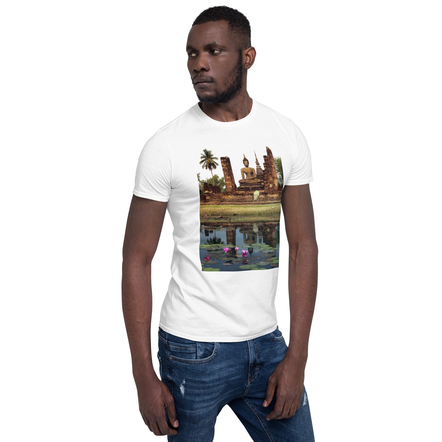 Uniseks T-shirt met korte mouw