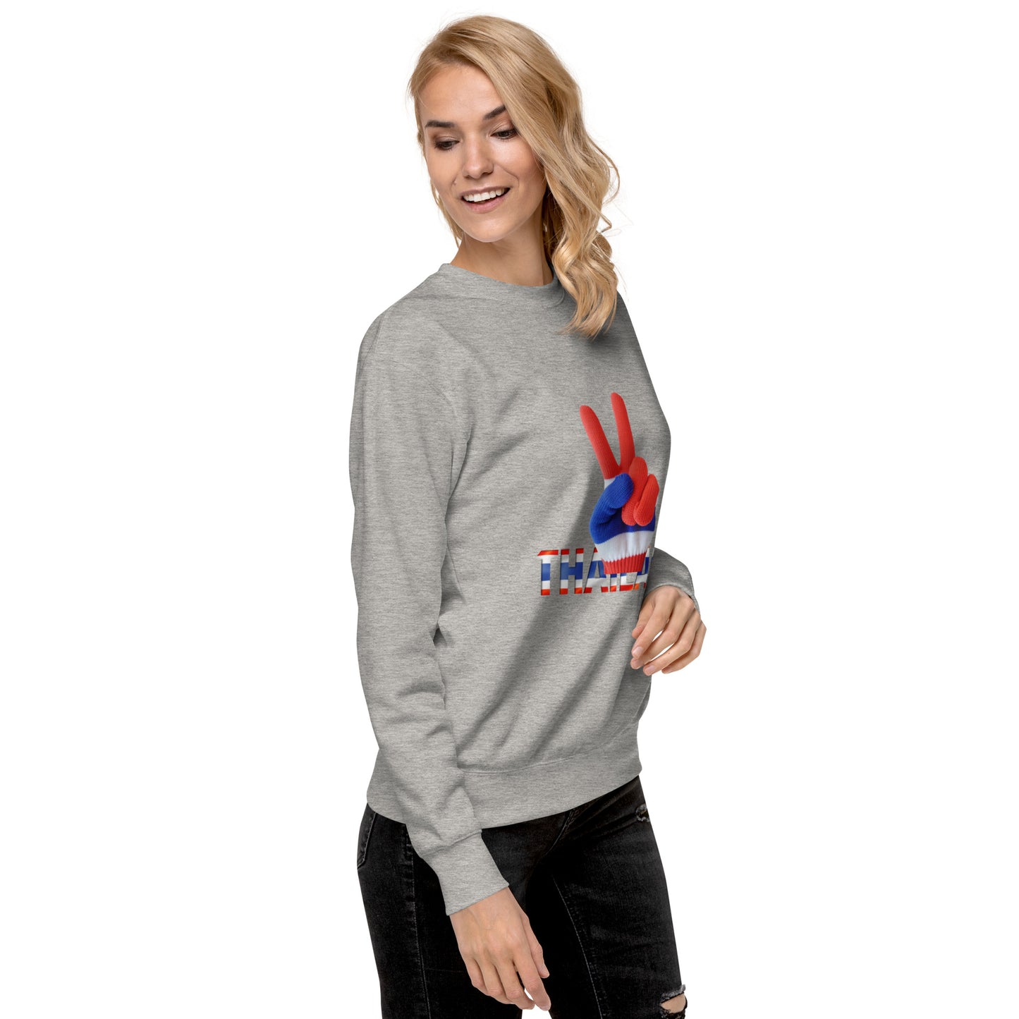 Uniseks premium sweatshirt