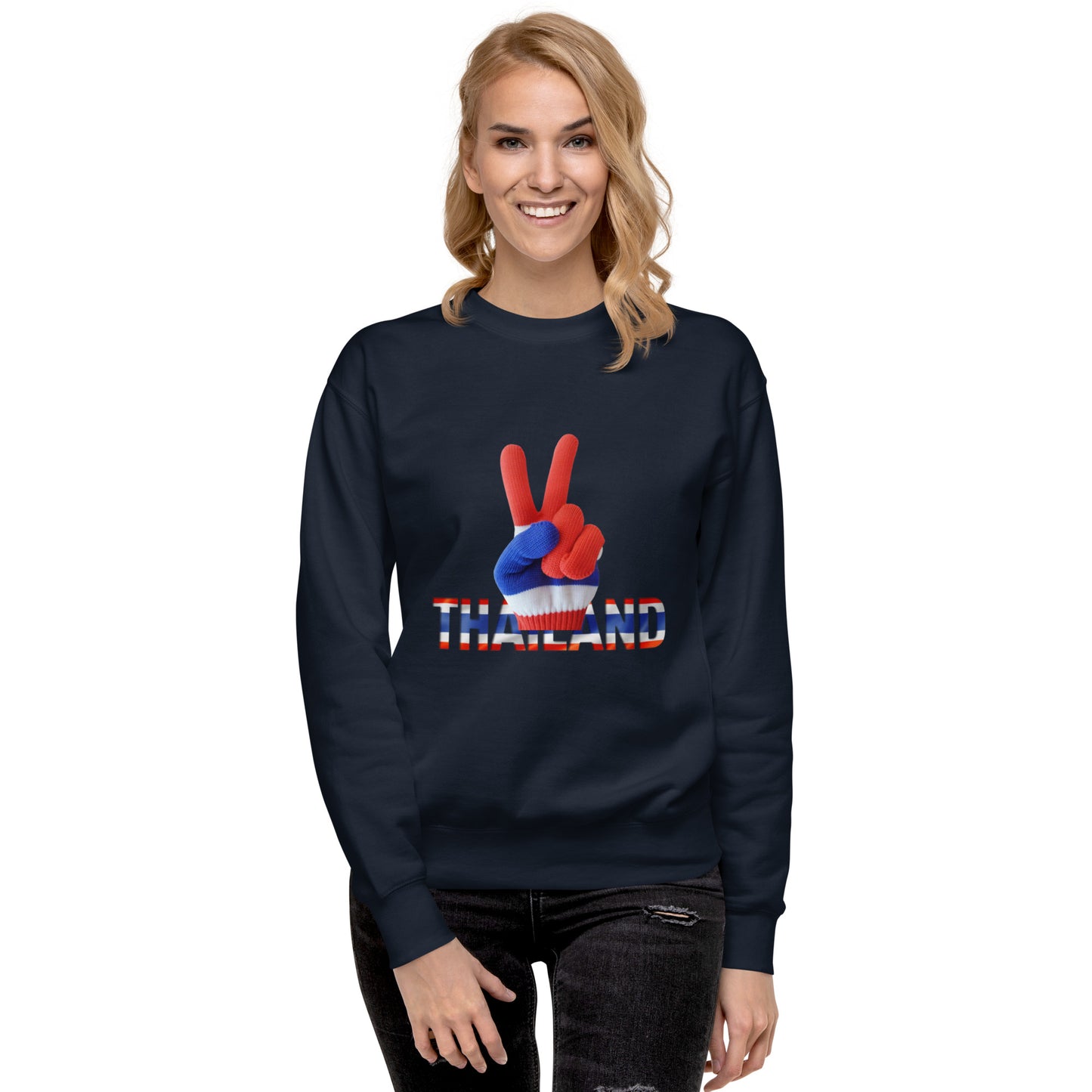 Uniseks premium sweatshirt