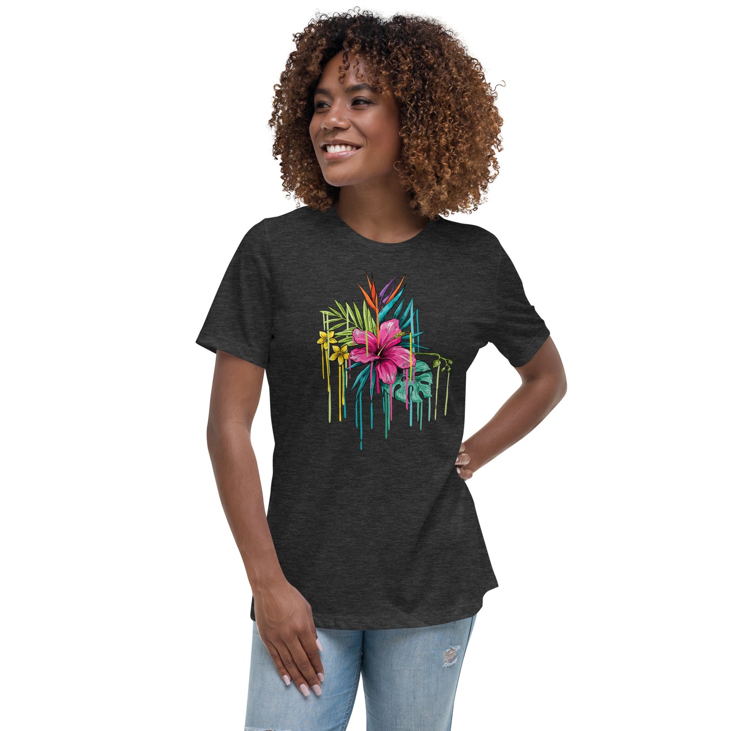 Relaxed dames-T-shirt