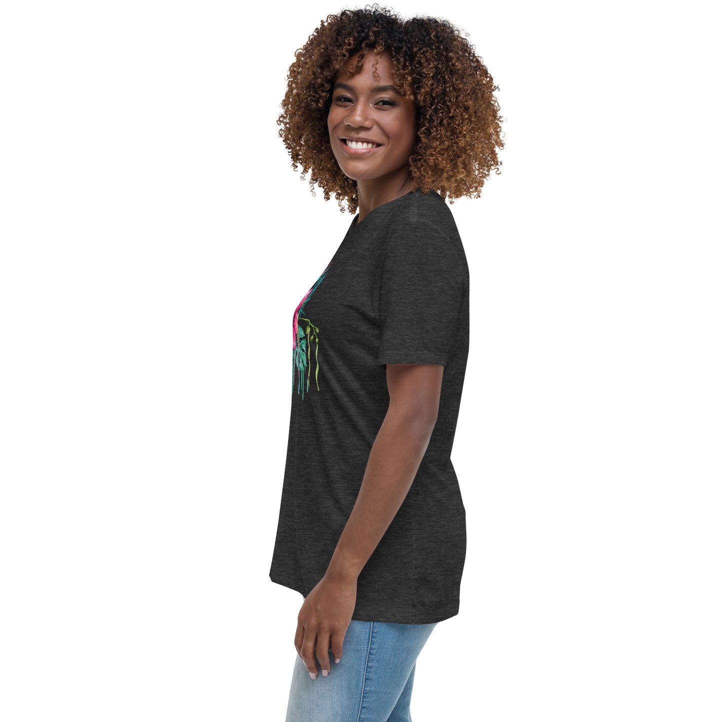 Relaxed dames-T-shirt