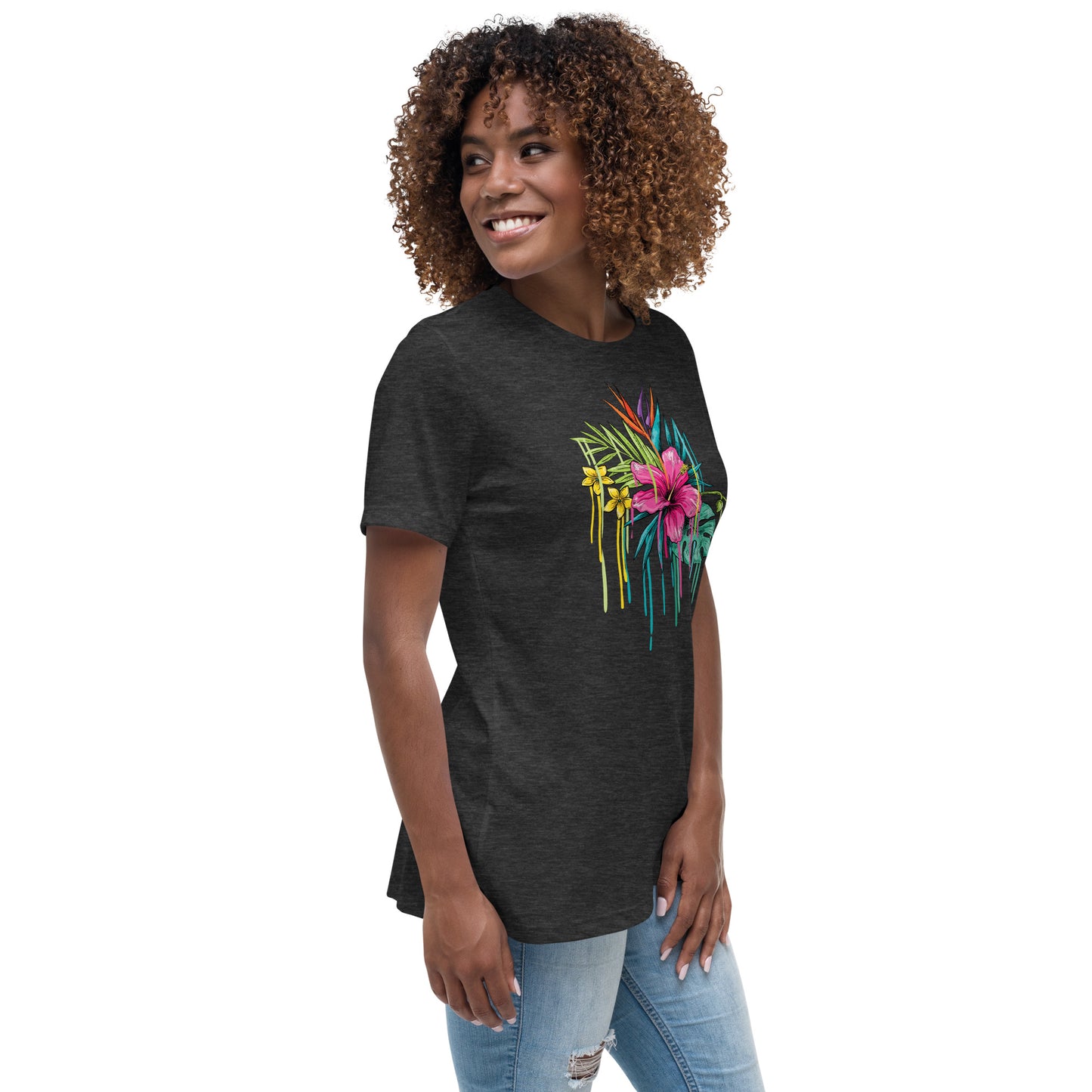 Relaxed dames-T-shirt