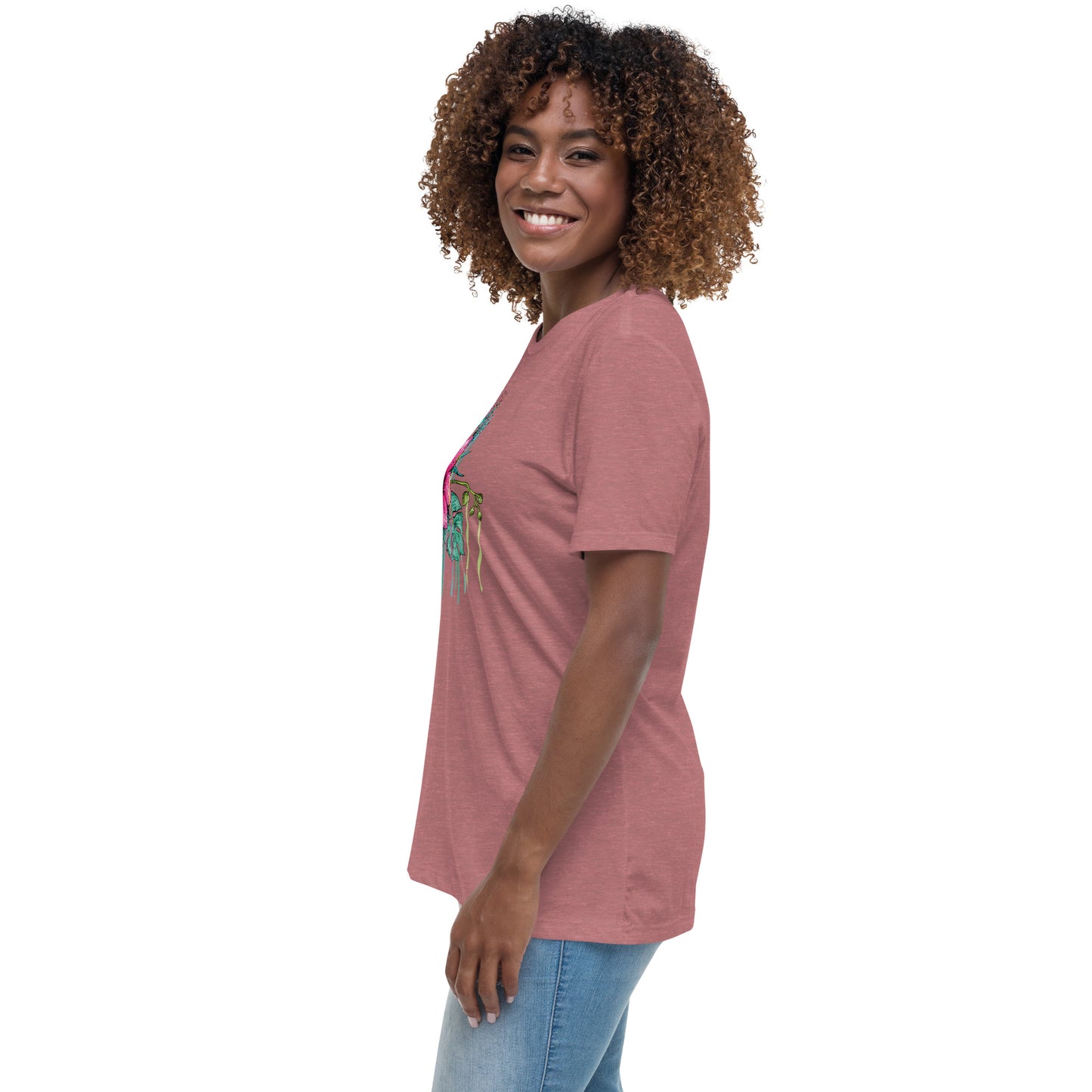 Relaxed dames-T-shirt