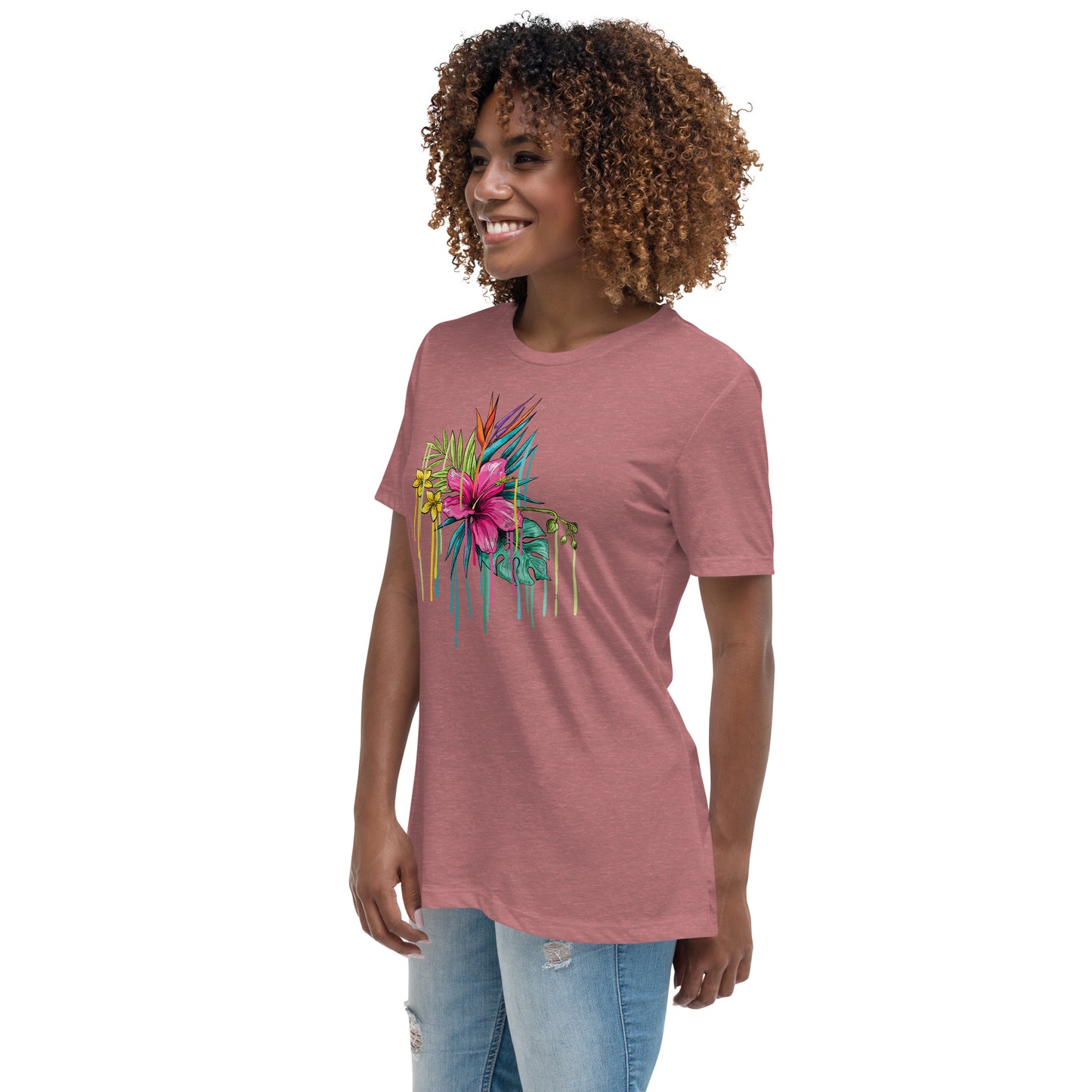 Relaxed dames-T-shirt