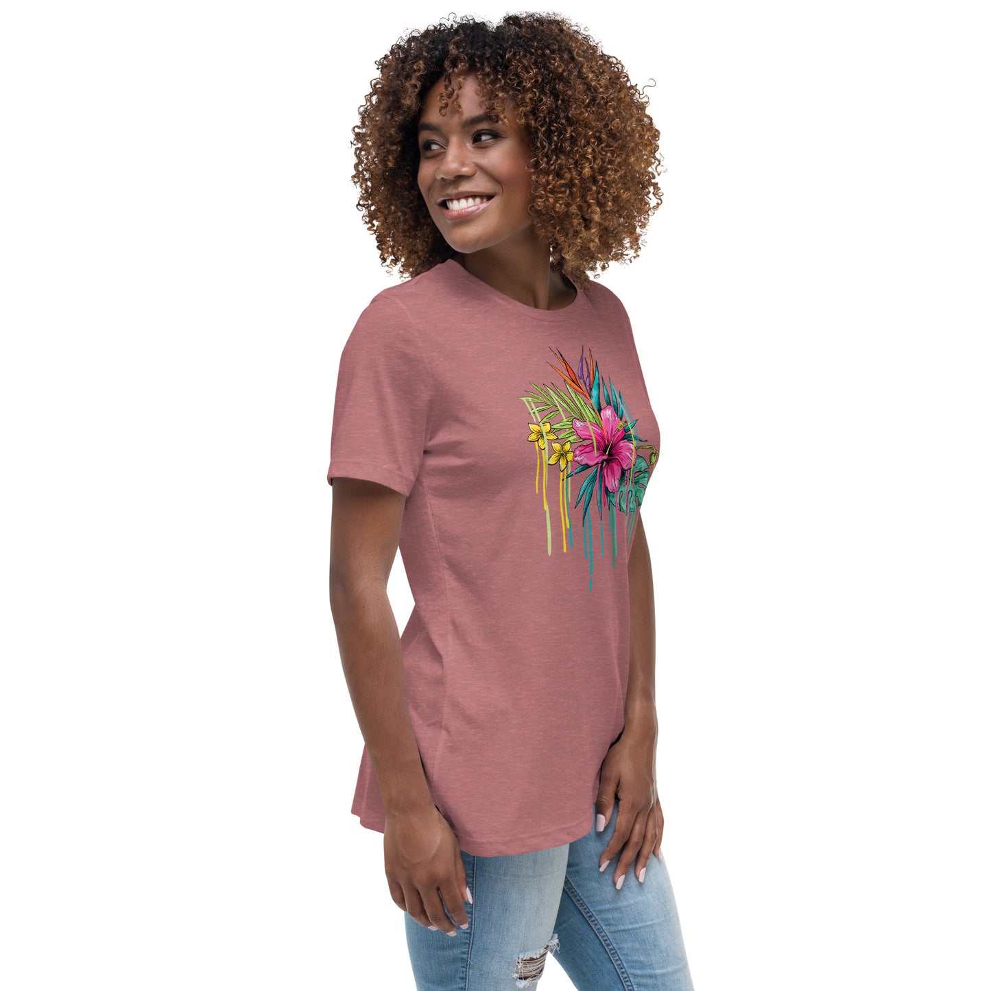 Relaxed dames-T-shirt