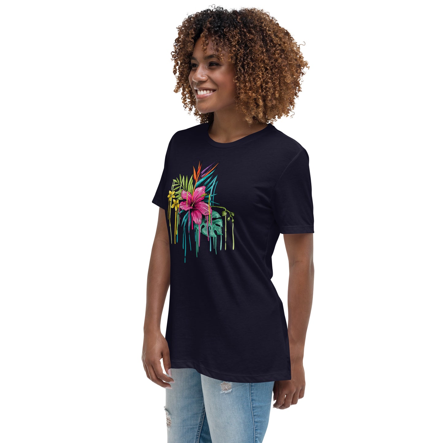 Relaxed dames-T-shirt