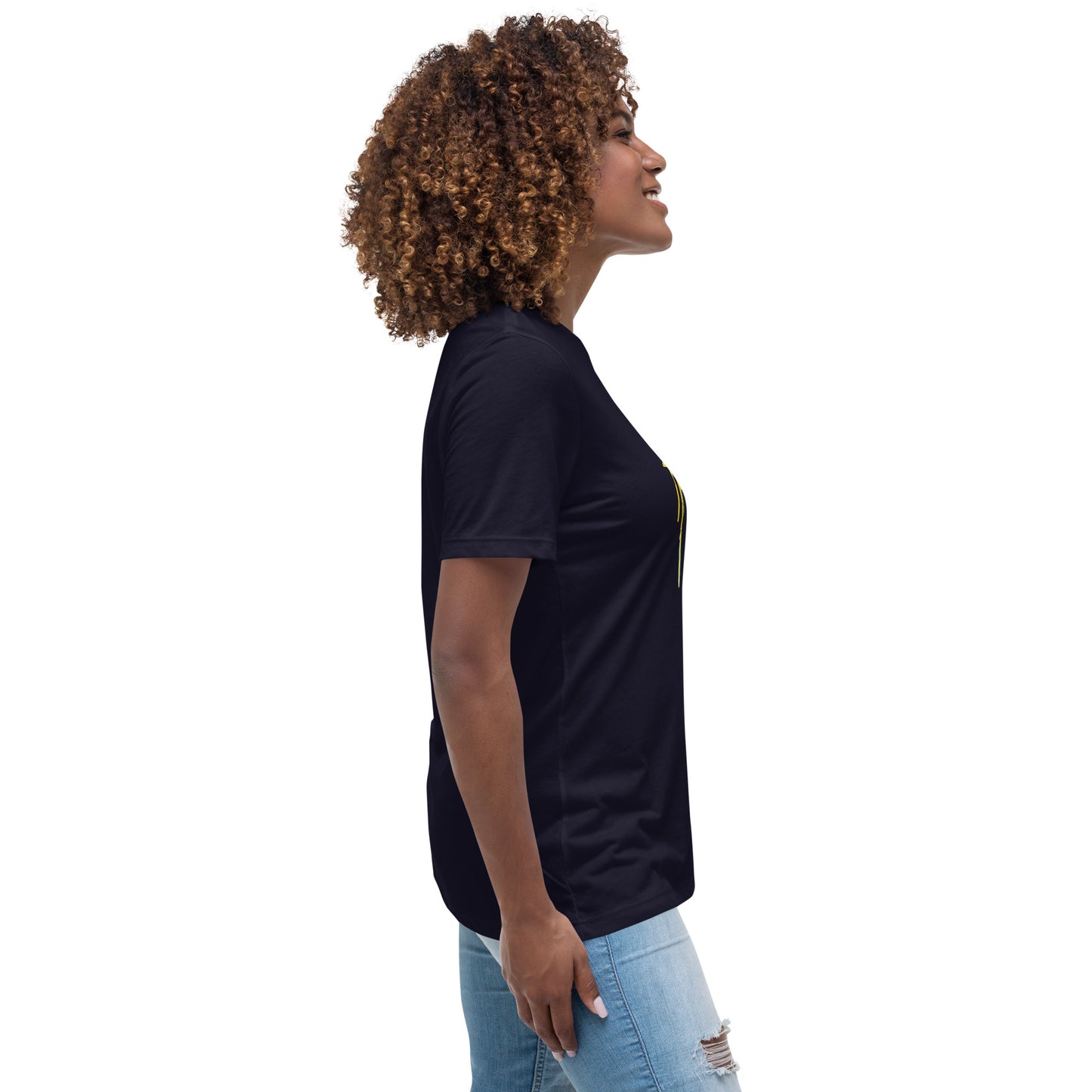 Relaxed dames-T-shirt