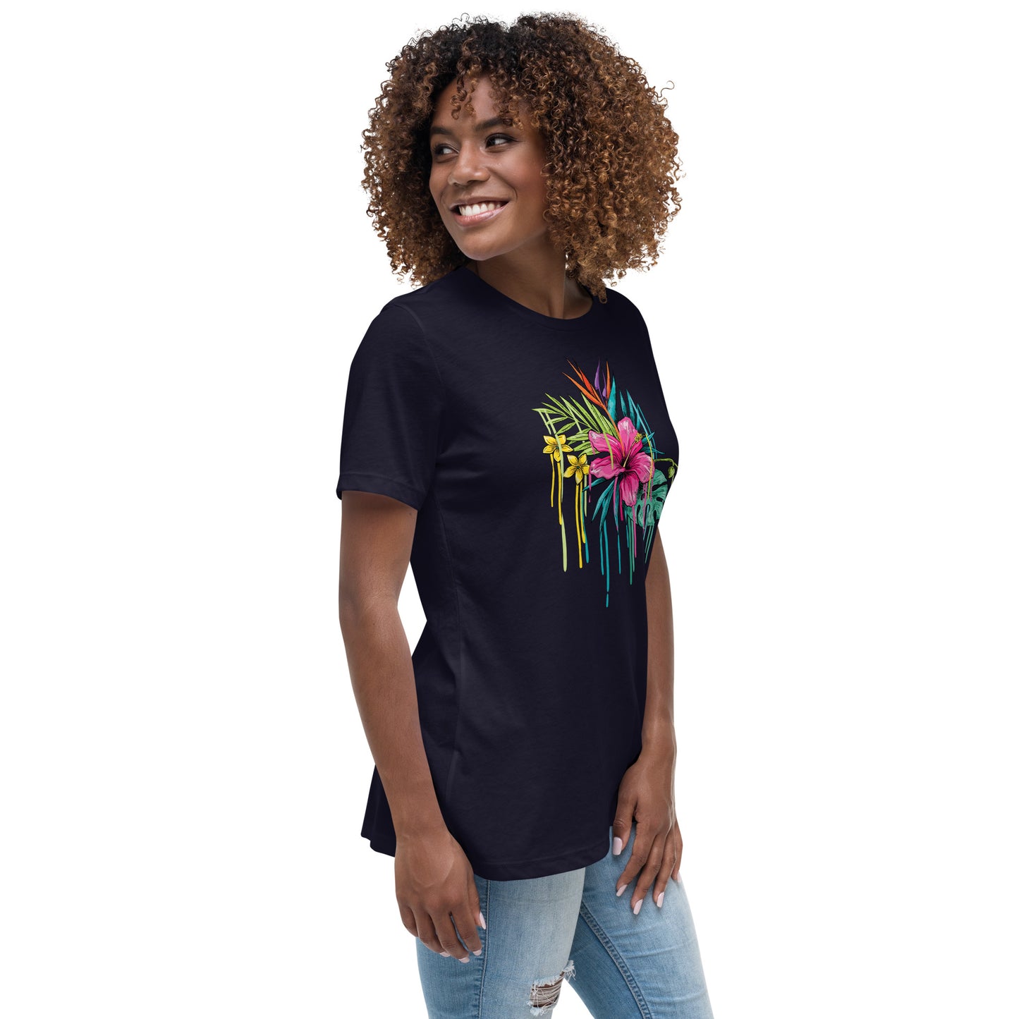 Relaxed dames-T-shirt